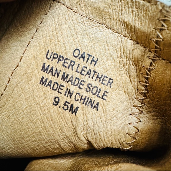 Jeffrey Campbell Tan Ankle Booties with Peep-Toe and Chunky Heel - Picture 5 of 5